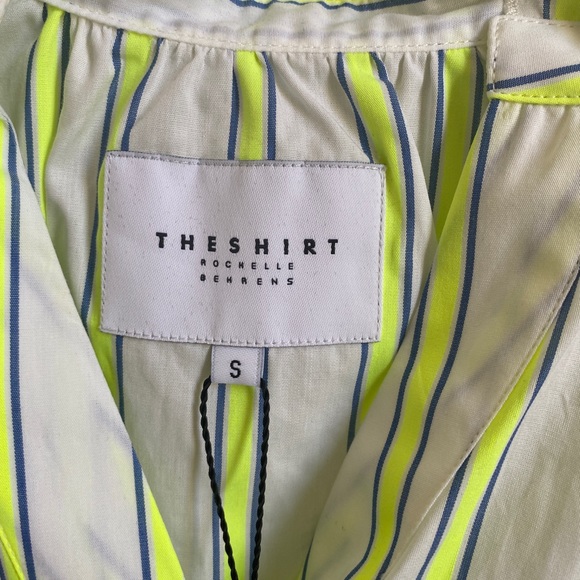 THE SHIRT by Rochelle Behrens Striped Button-Down Blouse - Picture 8 of 15